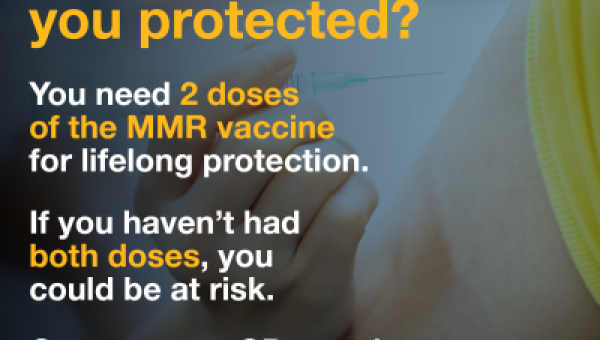 Get your child protected against measles